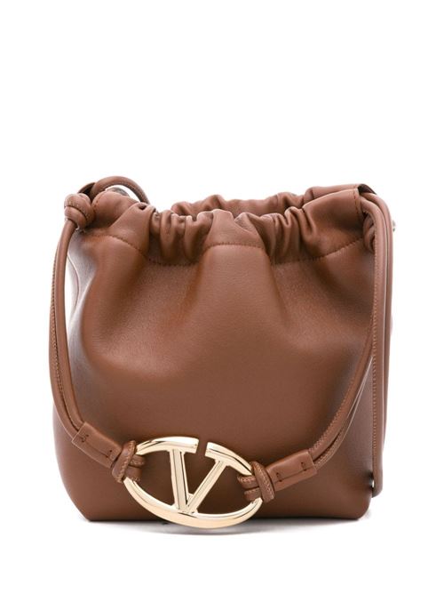 Vlogo Pouf mini bucket bag in nappa. Valentino Garavani | 4W0P0AC3ZFJN58